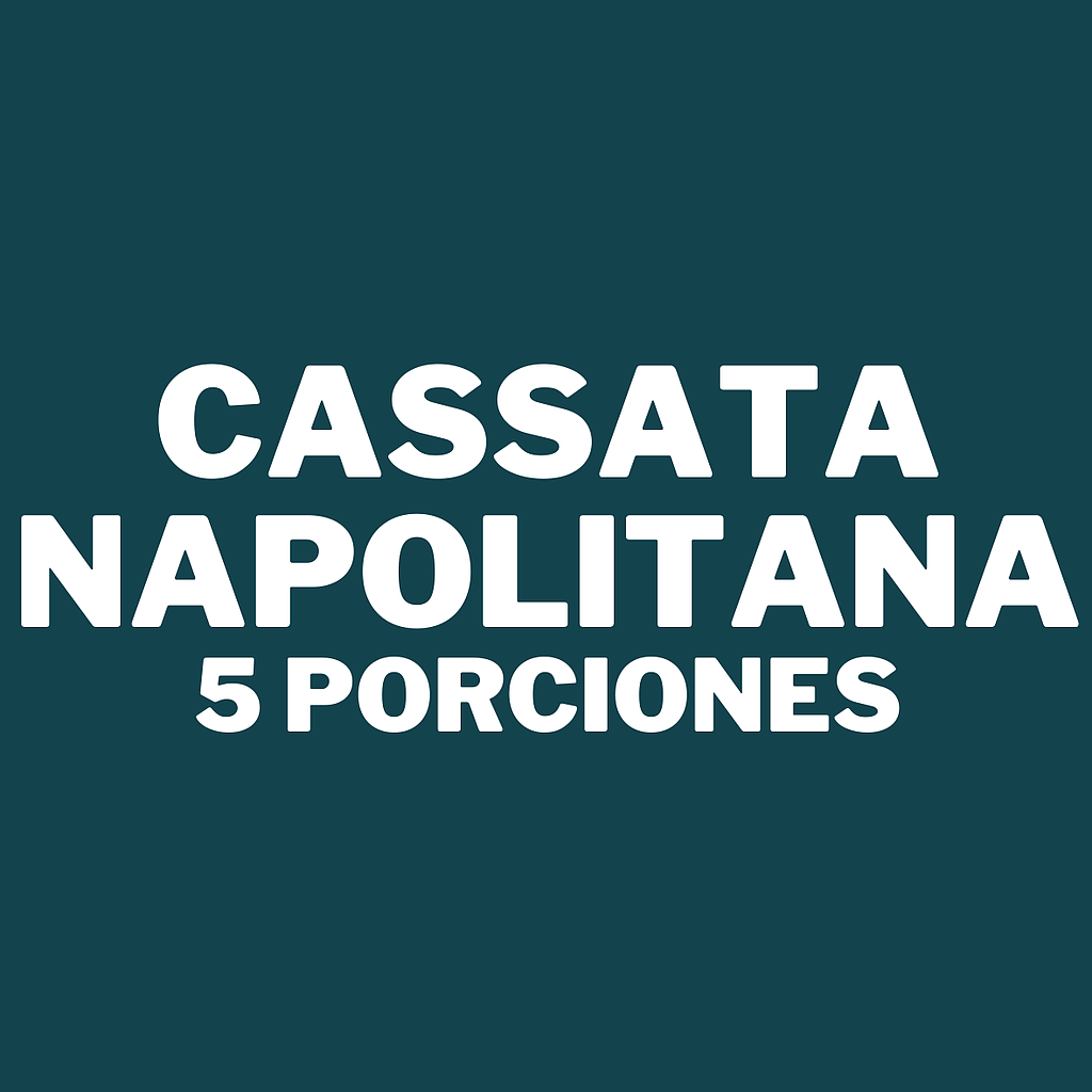 Cassata Napolitana 5 Porciones